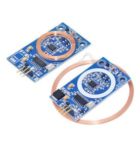 Moduli i mësimit të kartës së identitetit Karta e leximit RFID 5V 12V porta hyrëse/dalëse 125K frekuencë radioje 125K aksesi i kartës rrëshqitje DIY