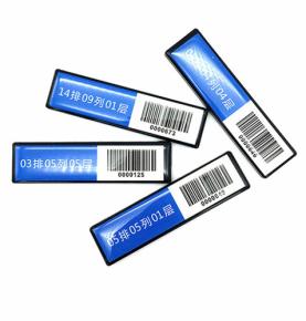 Etiketa elektronike e rafteve të bibliotekës RFID 15693 protokoll me frekuencë të lartë me frekuencë ultra të lartë me ngjitës metalik etiketë elektronike të librit