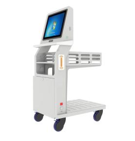 Karrocë numërimi për kontrollimin e inventarit të bibliotekës RFID