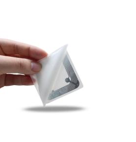 Etiketa e librit RFID, letër vetëngjitëse e protokollit ISO15693, etiketa e çipit Fudan FM13HF02N