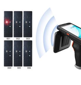 Etiketa elektronike ndriçuese rfid me frekuencë ultra të lartë Drita pasive LED UHF nxit pozicionimin dhe gjetjen e objekteve anti-metalike kundër ndërhyrjeve