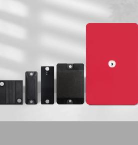 Etiketa elektronike rfid metalike rezistente ndaj temperaturave të larta Etiketa radio frekuencë pasive me frekuencë ultra të lartë UHF rezistente ndaj ndotjes së naftës, korrozionit acid dhe alkal