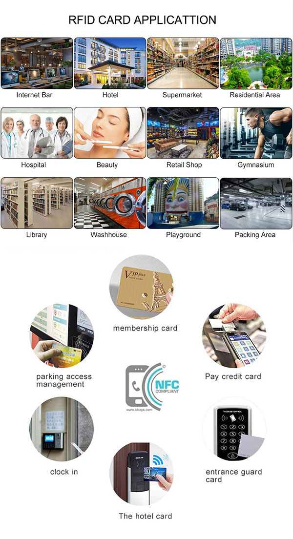 OEM RFID/NFC Blank Card Smart Applications