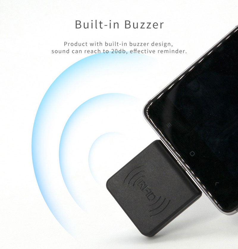 Frekuenca 13,56mhz RFID e telefonit Android>Microchier 9p
