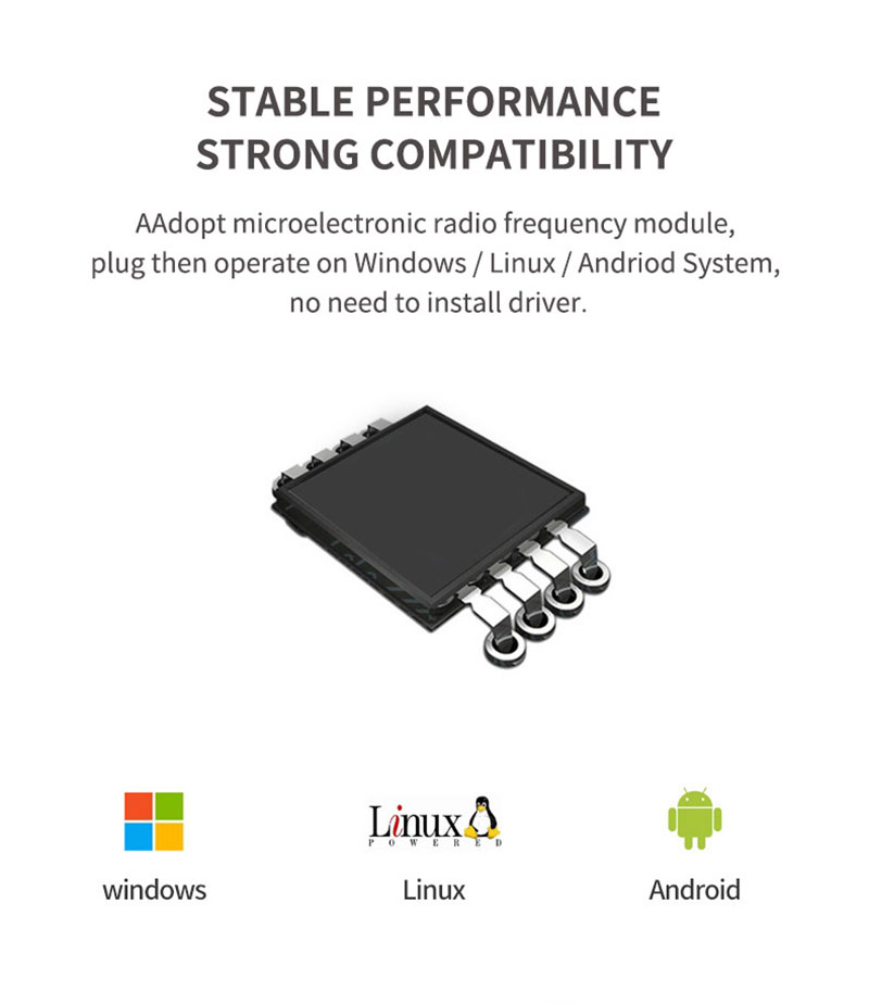 Lexues i kartave USB RFID pa kontakt në desktop për 125 khz