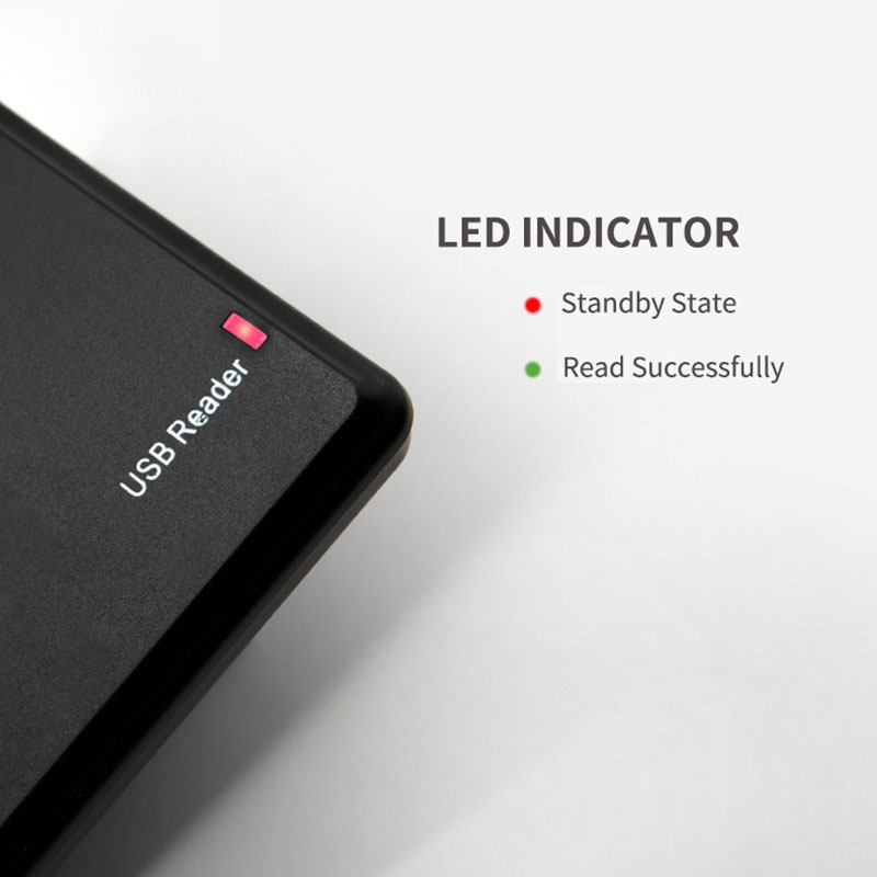 Lexues i kartave USB RFID pa kontakt në desktop për 125 khz