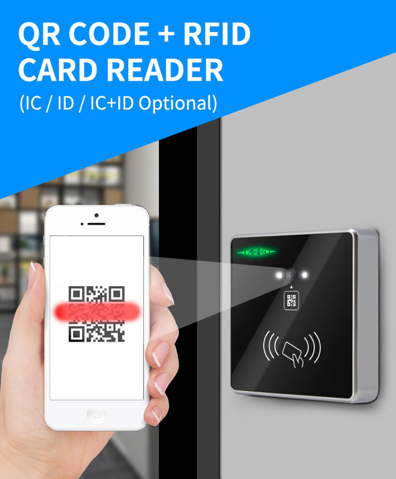 Skanimi i kodit QR me shumë qëllime Lexuesi i kontrollit të qasjes RFID