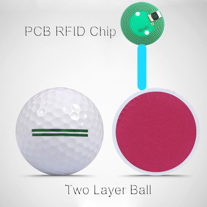 Shitje e nxehtë me 2 shtresa Ball RFID Uhf Golf Tracking3 dhe Top Alien H3 me 2 shtresa për gjurmim dhe menaxhim
