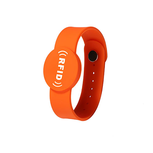 RFID silicone anti-tamper wristband 4