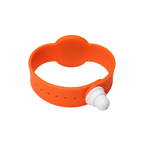 RFID silicone anti-tamper wristband 2