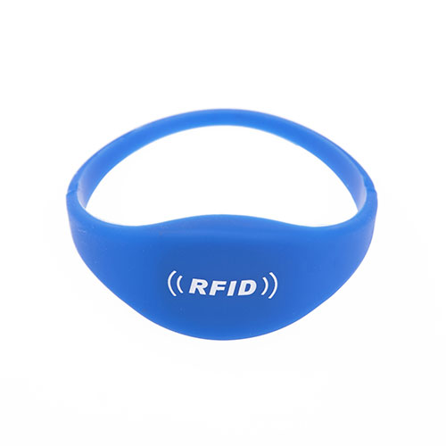 RFID silicone oblate wristband 3