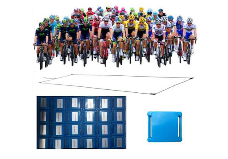 RFID UHF Frequency Marathdentming Menaxhimi i Ngjarjeve Sportive RFID. Lexuesi i kartave 2