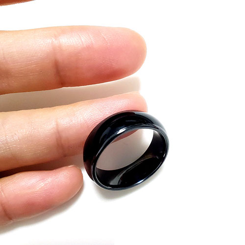 unazë inteligjente me material rrëshirë epokside gjysmë qeramike NFC