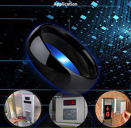 Materiale rrëshirë epokside gjysmë qeramike unazë inteligjente NFC 3