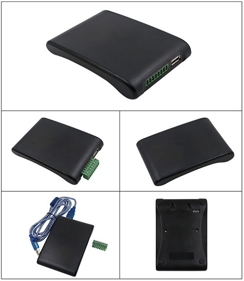 Porta serike Wigand e komunikimit 2dBi UHF lexues RFHF>etiketë