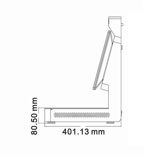 RFID kthim makine bibliotekare me prekje terminal inteligjent makineri të gjitha-në-një 3