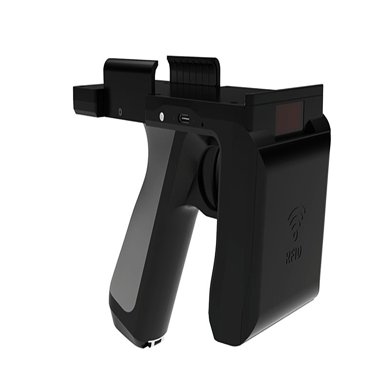 RFID Bluetooth handheld Sled Back-në terminalin e mbledhjes së të dhënave UHF Bluetooth