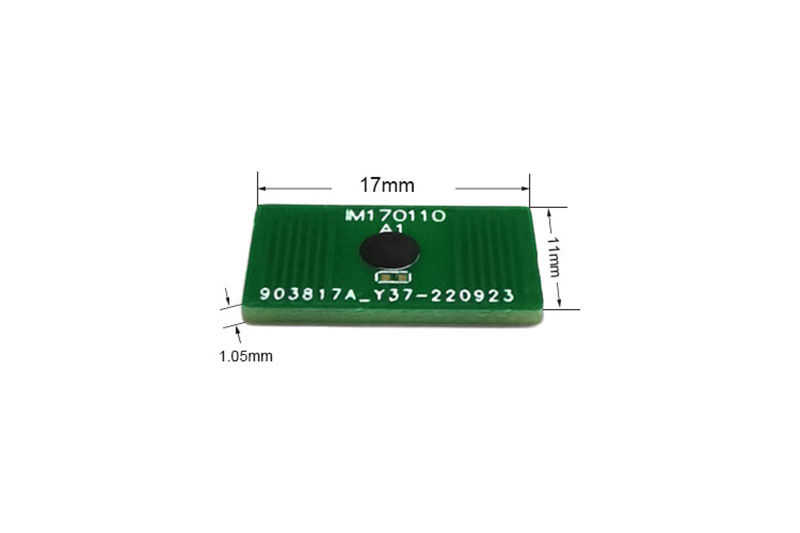 11*17MM tag menaxhimi i temperaturës së lartë UHFg si çip rezistent R6P 2