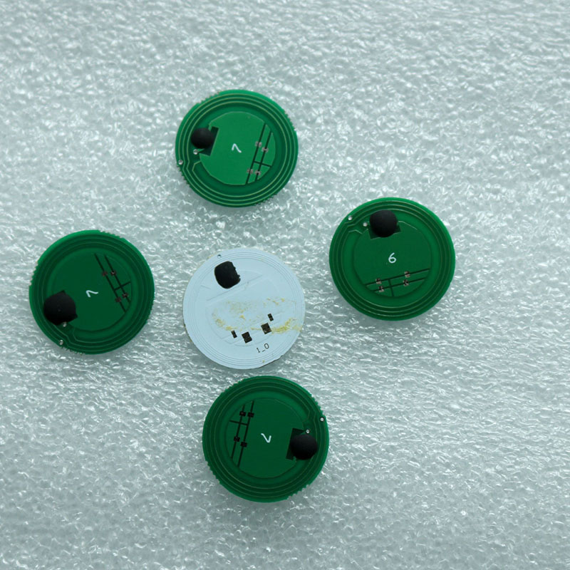 RFID jetton chip chip anti-counterfeiting Çipi NFC 13,56 Mhz etiketa PCB 3