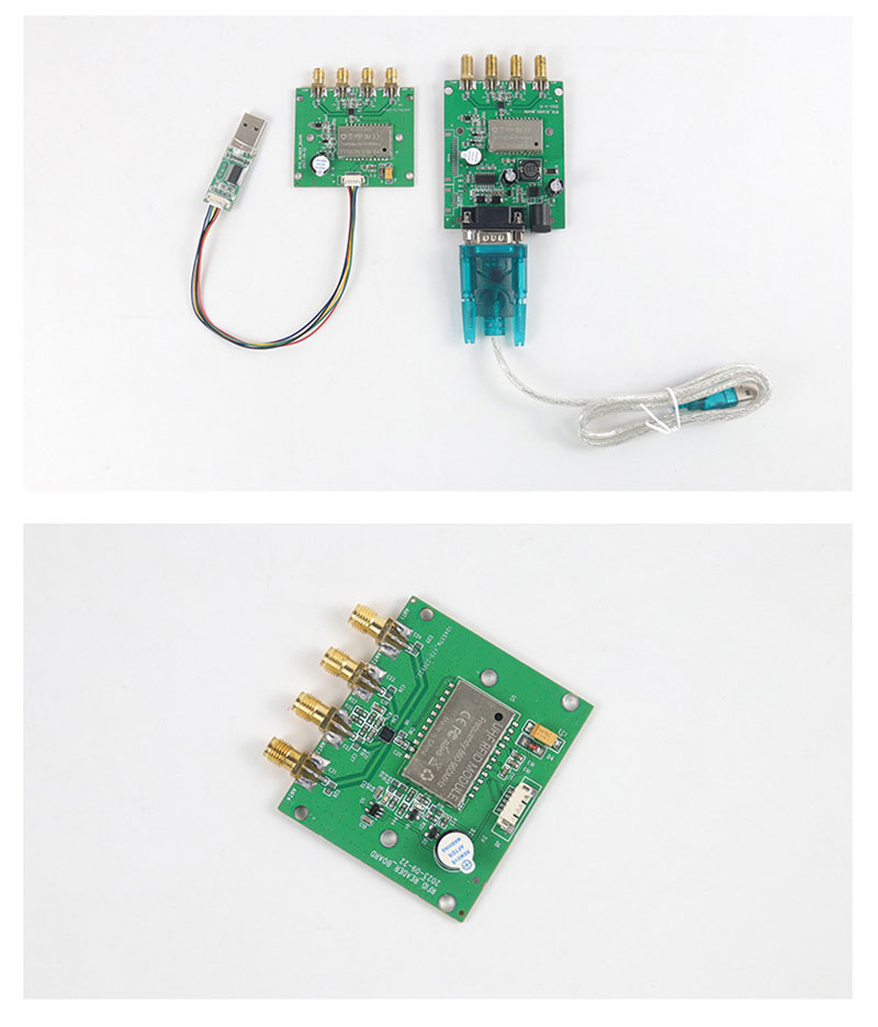 rfid modul ultra të lartë me frekuencë të lartë me katër kanale modul leximi universal i radios 8 / ident
