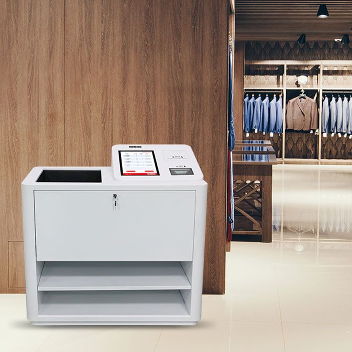 pajisje RFID vetë-shërbim i bibliotekës i zgjuar dhe shlyerje për desktop-libri i zgjuar platforma 6