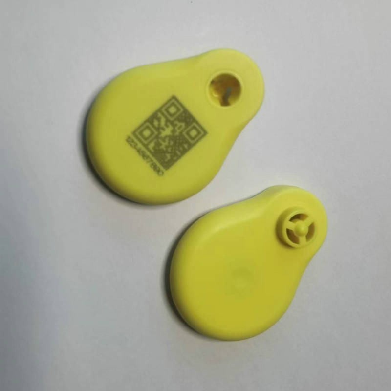 Etiketat e veshit të numërimit dhe matjes së temperaturës së bagëtive dhe deleve RFID, etiketat e veshit të numërimit të hapave të pozicionimit dhe matjes së temperaturës RFID, etiketat e veshit të veshit të matjes së kafshëve me karta aktive 2.4G RFID 5